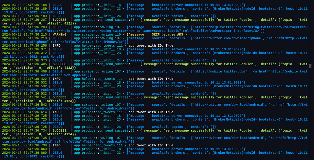 Service Crawling Twitter (Project Kantor) image