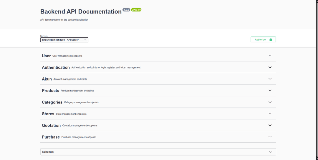 Backend Service Store Inventory Management(SIM) image
